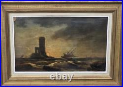 JOHN CROME. Marne. Peinture huile sur toile. École Anglaise XlXeme