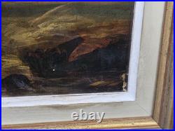 JOHN CROME. Marne. Peinture huile sur toile. École Anglaise XlXeme