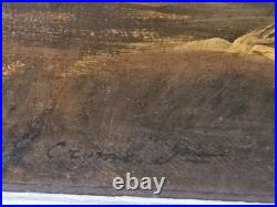 JOHN CROME. Marne. Peinture huile sur toile. École Anglaise XlXeme