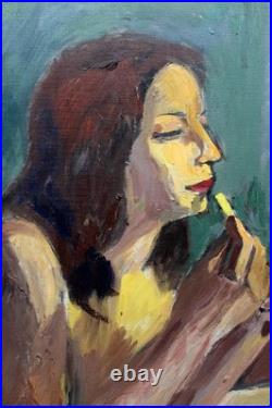JOUBIN Georges (1888-1983) La Gitane Huile sur toile
