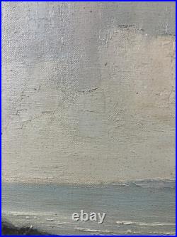 Jacques FRANCKI (1920-1987) Paysage Marin Bretagne Finistère Presqu'île Crozon