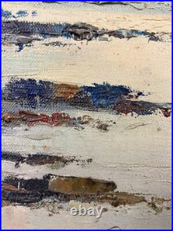 Jacques FRANCKI (1920-1987) Paysage Marin Bretagne Finistère Presqu'île Crozon