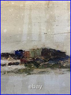 Jacques FRANCKI (1920-1987) Paysage Marin Bretagne Finistère Presqu'île Crozon