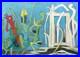 Jacques Le Noane (1928-2016) Composition Surrealiste Huile Sur Toile Vs 1980 115