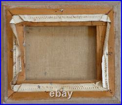 Jane HENRI (1924-1993) HsT 22x38cm Marine École de Paris Jeune Peinture