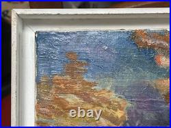 Jean Chauvin (1930-2013) Huile sur toile Veille Signée Tassili 1983