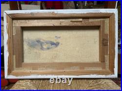 Jean Chauvin (1930-2013) Huile sur toile Veille Signée Tassili 1983