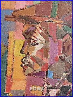 Jean Chevolleau (1924-1996) Huile sur toile Portait de Mr Thomasson XX