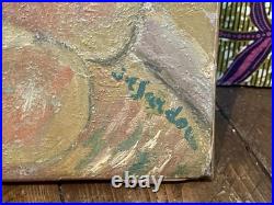 Jean-Claude Sardou (1904-1967) Huile sur toile Signée XX