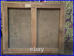 Jean-Claude Sardou (1904-1967) Huile sur toile Signée XX