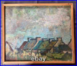 Jean Dannet (1912 1997) Huile sur toile Signée Kerglintin Crozon XX