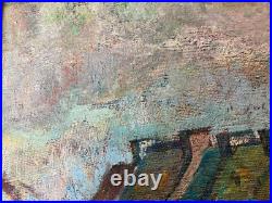 Jean Dannet (1912 1997) Huile sur toile Signée Kerglintin Crozon XX