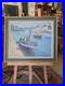 Jean Laperdrix 1912-2005 Huiles Sur Toile Marine peinture tableaux bateaux mer