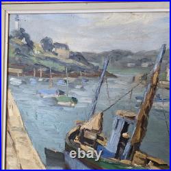 Jean Laperdrix 1912-2005 Huiles Sur Toile Marine peinture tableaux bateaux mer