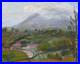 Johan Pootjes (1882-1944) (01) huile sur toile sans châssis paysage