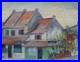 Johan Pootjes (1882-1944) (64) huile sur toile sans châssis paysage