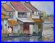 Johan Pootjes (1882-1944) (66) huile sur toile sans châssis paysage
