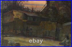 Jules Félix Brien (1871-1945). Moulin de la Galette à Montmartre