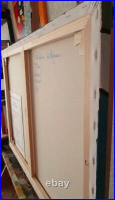 KLEYMAN Tableau Paris XXL 81x65 Les Folles Nuits Parisiennes Direct Artiste