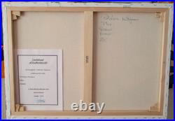 KLEYMAN Tableau Paris XXL 81x65 Les Folles Nuits Parisiennes Direct Artiste