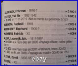 KLEYMAN Unique et Rare Côte Akoun 2002 XXL 92x73 Ma Famille Direct Artiste