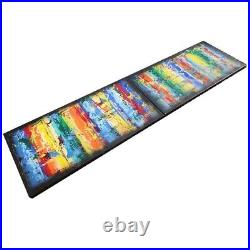 Ksavera Rainbow Abstract A940 diptyque (2022) Abstrait