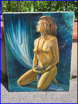 (LUCE) Femme Nu Peinture huile sur toile