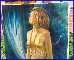 (LUCE) Femme Nu Peinture huile sur toile