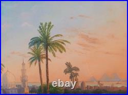 La Vue Du Caire 1870 Ivan Aivazovsky