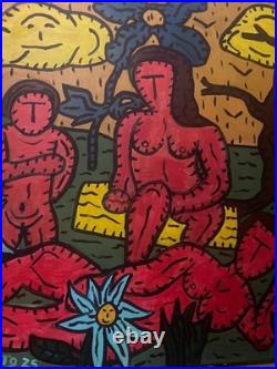 Le Déjeuner Sur L'herbe N 2 Acrylique De 2025 Du Peintre Visto