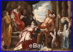 Le Jugement De Salomon. Peinture Du XVIIème. Suiveur De Rubens