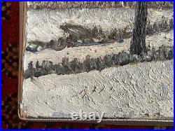 Léonard Borzeix (1876-1964) Huile sur toile Signée Paysage de Corrèze XX