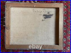 Léonard Borzeix (1876-1964) Huile sur toile Signée Paysage de Corrèze XX