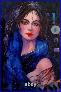 Lidia Tchoumakova Apparition, huile sur toile, 40x60cm, sans cadre