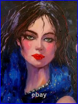 Lidia Tchoumakova Apparition, huile sur toile, 40x60cm, sans cadre