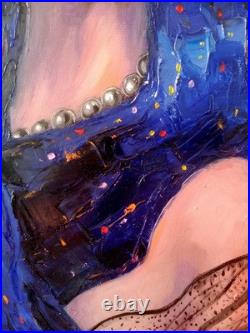 Lidia Tchoumakova Apparition, huile sur toile, 40x60cm, sans cadre