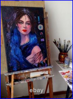 Lidia Tchoumakova Apparition, huile sur toile, 40x60cm, sans cadre