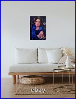 Lidia Tchoumakova Apparition, huile sur toile, 40x60cm, sans cadre