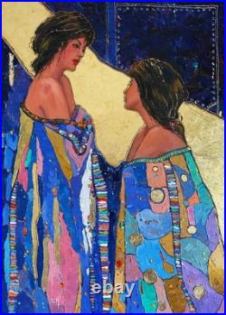 Lidia Tchoumakova Conseiller, huile sur toile, 50x70cm, sans cadre