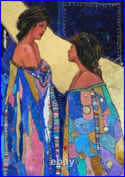 Lidia Tchoumakova Conseiller, huile sur toile, 50x70cm, sans cadre