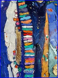 Lidia Tchoumakova Conseiller, huile sur toile, 50x70cm, sans cadre