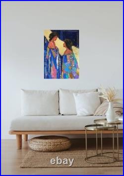 Lidia Tchoumakova Conseiller, huile sur toile, 50x70cm, sans cadre