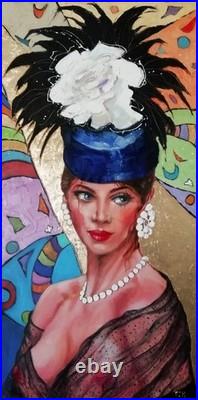 Lidia Tchoumakova Ellen, huile sur toile, 40x80cm, sans cadre