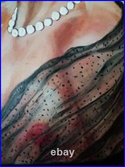 Lidia Tchoumakova Ellen, huile sur toile, 40x80cm, sans cadre