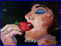 Lidia Tchoumakova Sweet, huile sur toile, 50x70cm, sans cadre