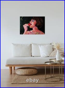 Lidia Tchoumakova Sweet, huile sur toile, 50x70cm, sans cadre