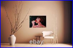 Lidia Tchoumakova Sweet, huile sur toile, 50x70cm, sans cadre