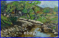 Louis Maurel XX? Siècle. Le ruisseau