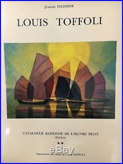 Louis TOFFOLI Huile sur toile / Painting oil on canvas