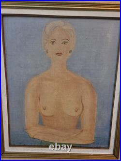 Louis TOUCHAGUES (1893- 1974) Nu Feminin Peinture huile sur toile signée